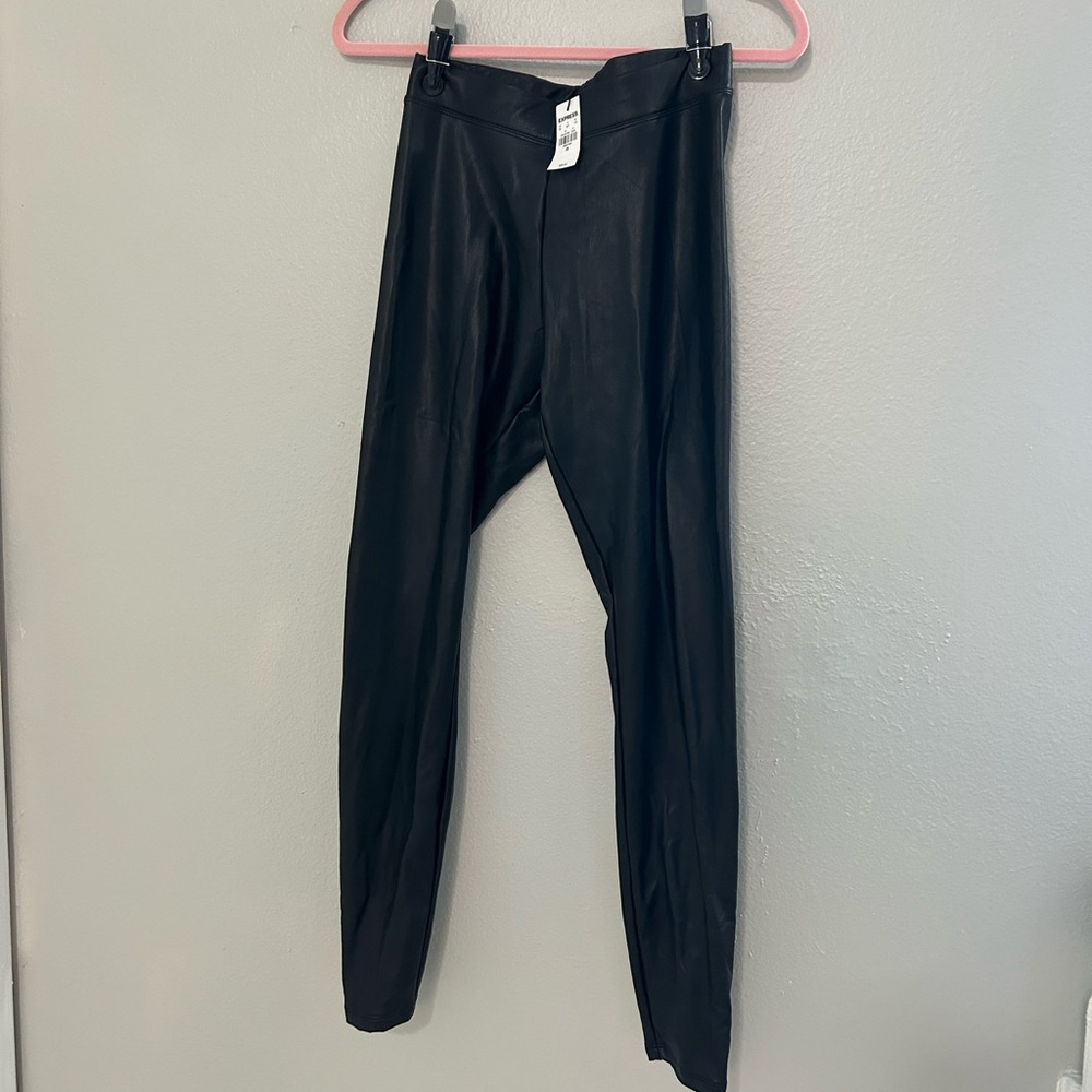 BRAND NEW WITH TAGS Express Pleather Pants